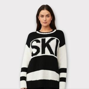 Show Me Your MuMu Black and White Sweater